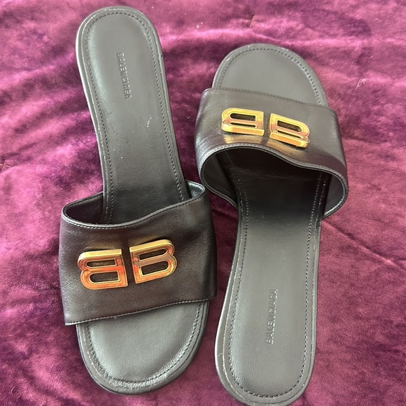 Balenciaga black heel size 7 - Picture 6 of 8